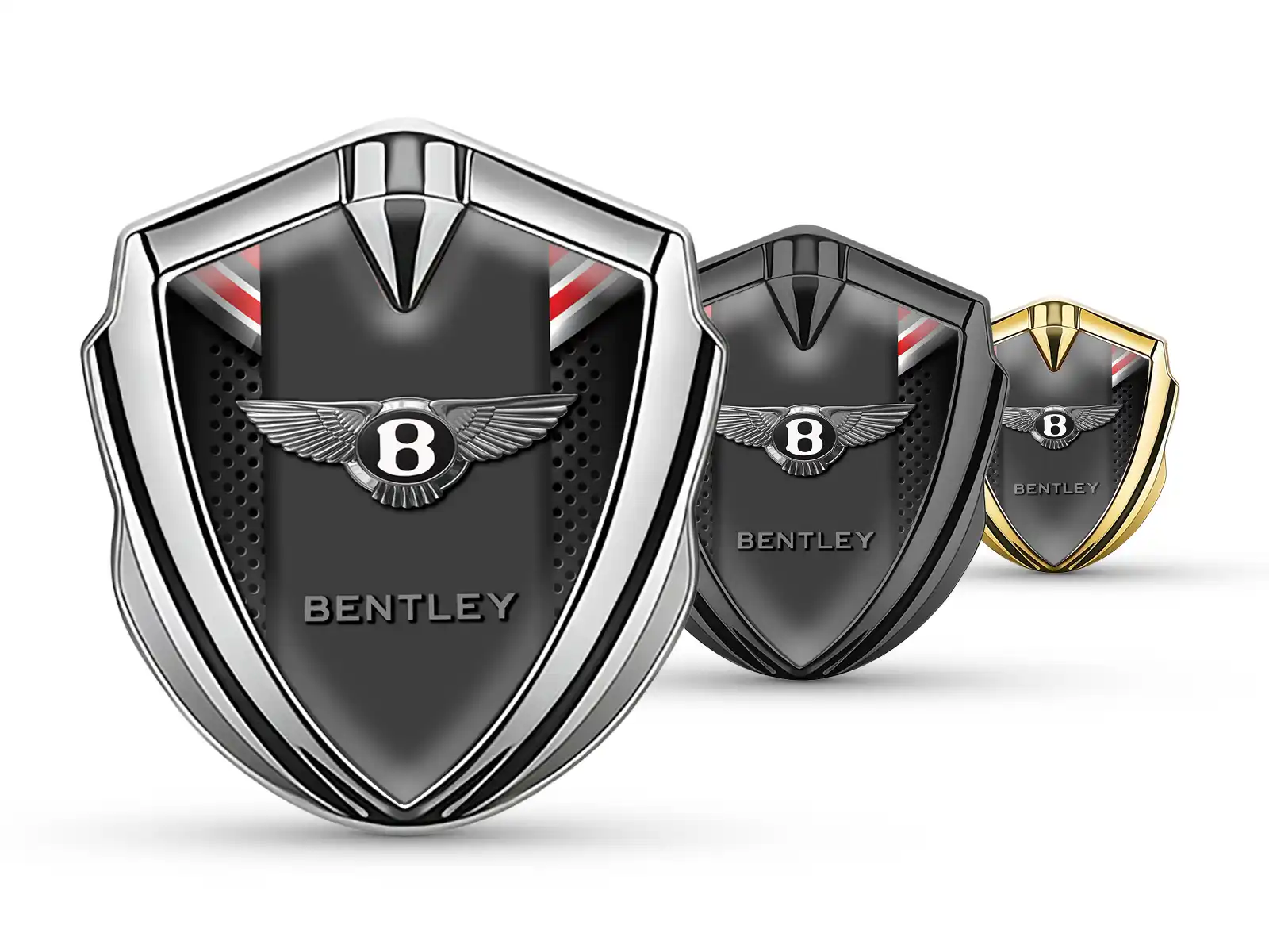 Bentley Metall Emblem Abzeichen Max Design Solide